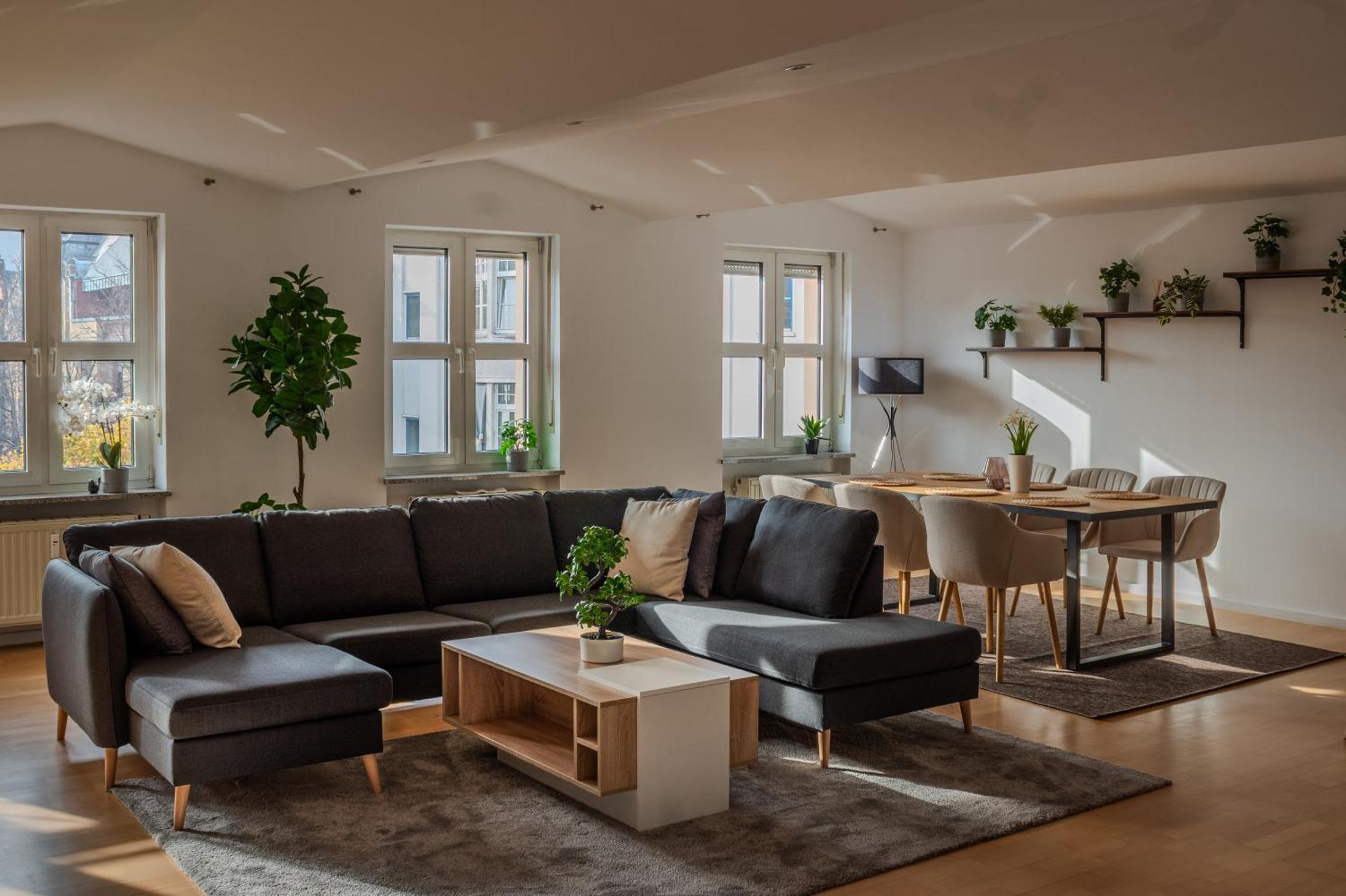 Penthouse-Maisonette - City Center, Highspeed Internet, Garage Worms Bagian luar foto