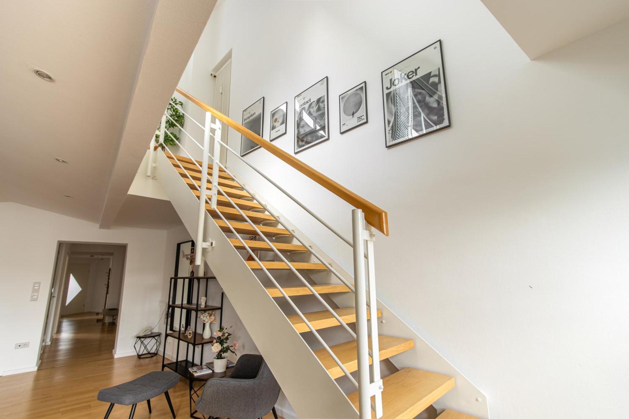 Penthouse-Maisonette - City Center, Highspeed Internet, Garage Worms Bagian luar foto