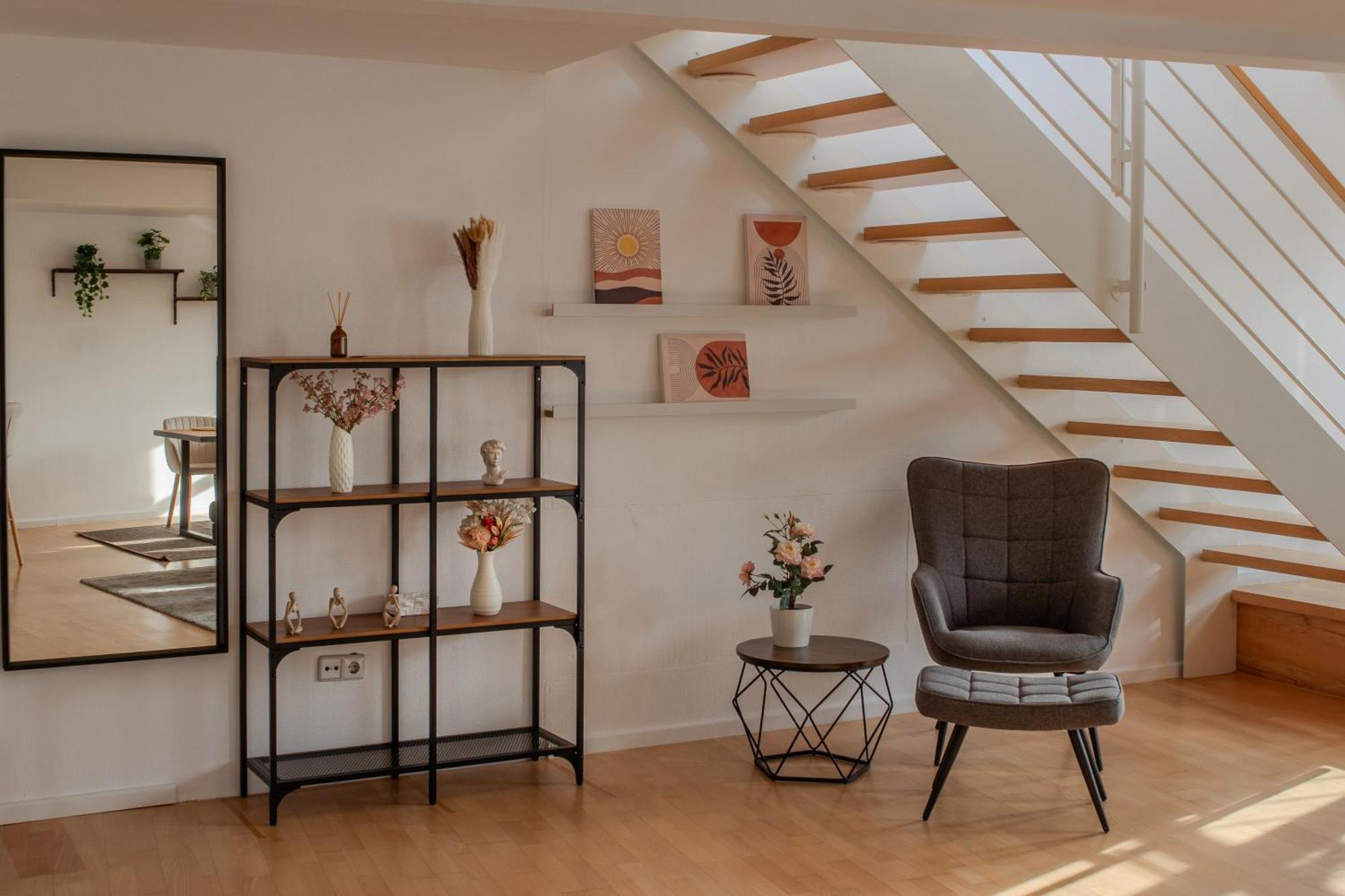 Penthouse-Maisonette - City Center, Highspeed Internet, Garage Worms Bagian luar foto