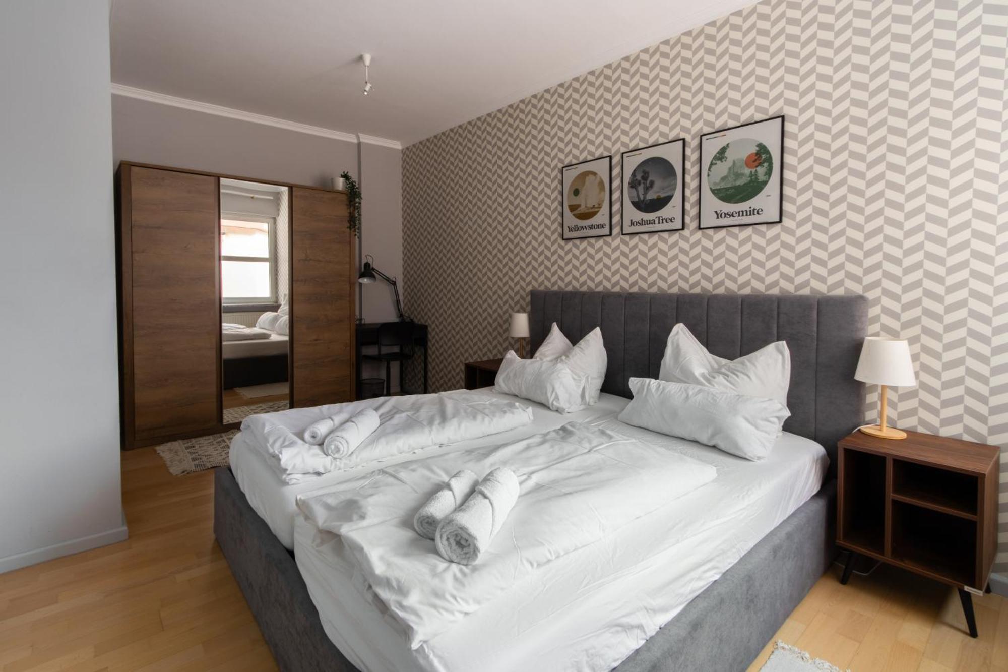 Penthouse-Maisonette - City Center, Highspeed Internet, Garage Worms Bagian luar foto