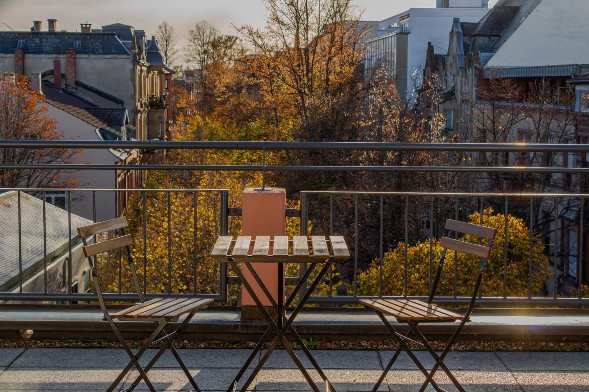 Penthouse-Maisonette - City Center, Highspeed Internet, Garage Worms Bagian luar foto