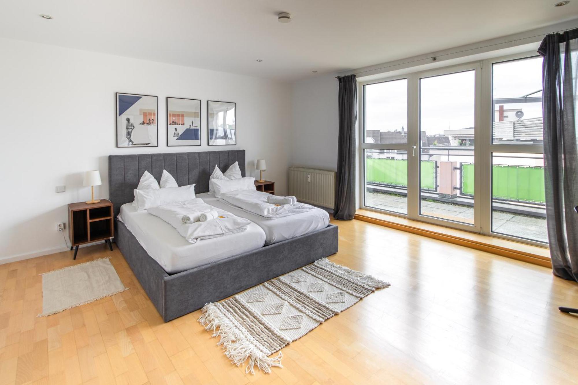 Penthouse-Maisonette - City Center, Highspeed Internet, Garage Worms Bagian luar foto